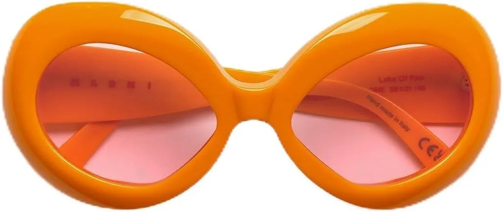 Marni LAKE OF FIRE ONE ORANGE 58/21/145 UNISEX Sunglasses