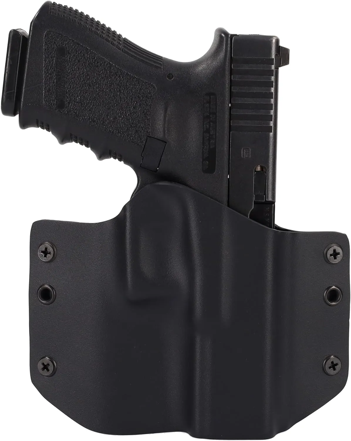 Matte Black OWB Holster (Right-Hand, S&W M&P Shield 9 with Integrated Crimson Trace Laser(2.0 & Plus Compatible))