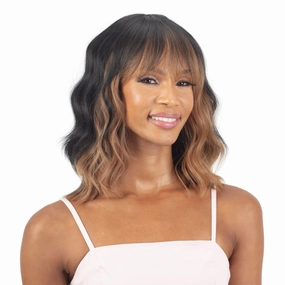 Mayde Beauty Human Hair Blend Wig Mocha Delight (4)