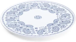 Melamine Lazy Susan (Blue Paisley, Lazy Susan - 15.5" Diameter)