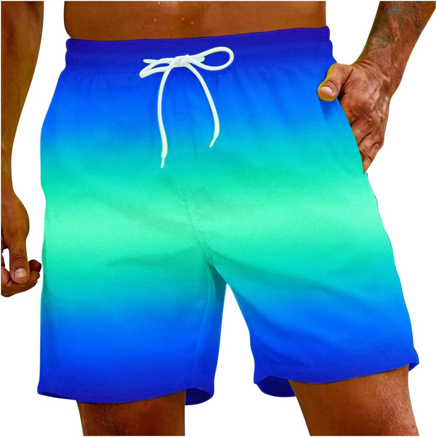 Men Casual Shorts Leather Label Shorts Beach Shorts Beach Swim Shorts Khaki Shorts Men Slim Fit Short De para Men