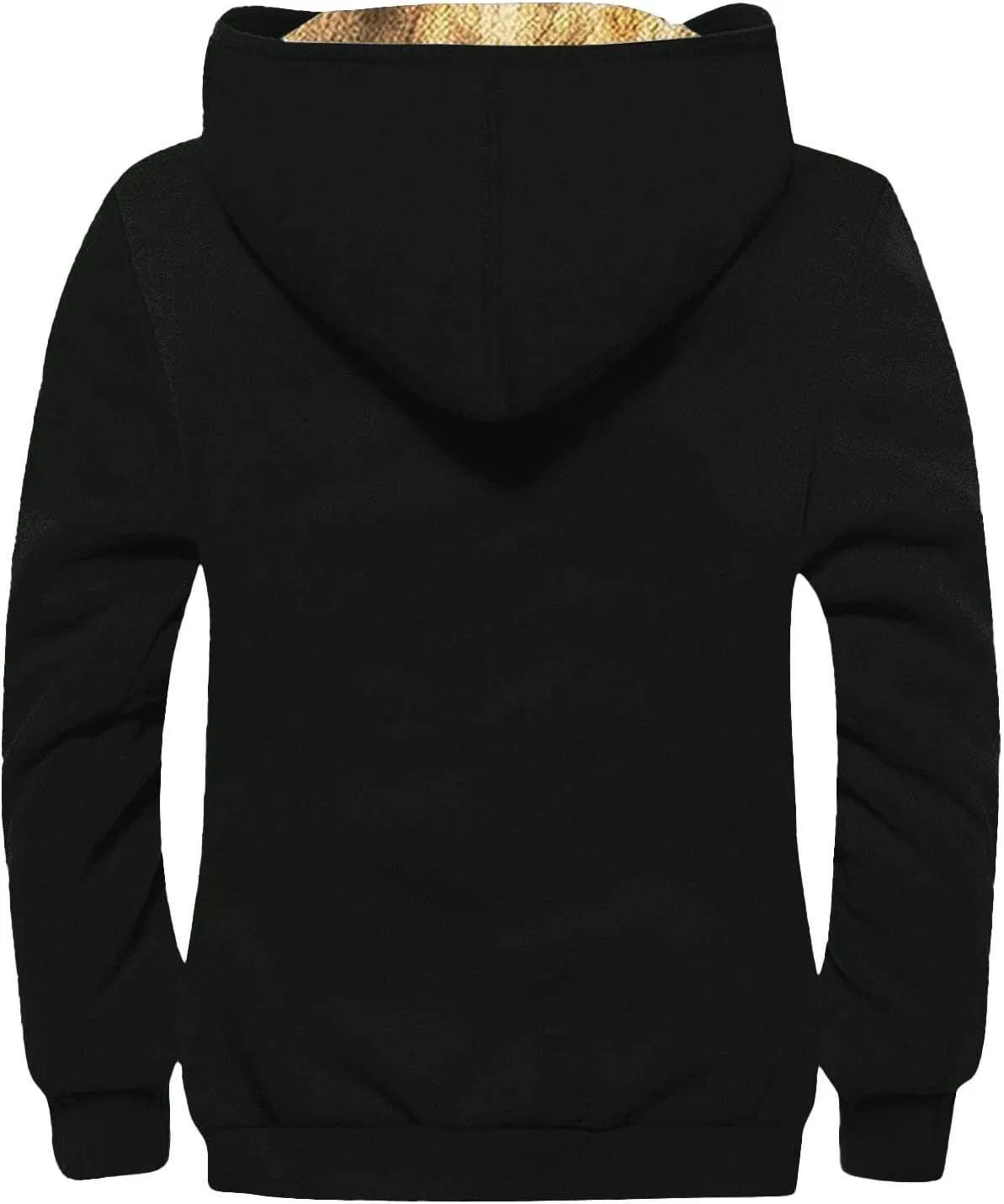 Mens Vintage Fleece Jacket Sherpa Lined Winter Coats Faux Tactical Jackets Casual Zipper Varsity Coat Plus Size