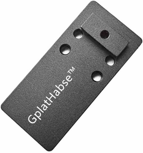 Metal Rear Red Dot Sight Mount Plate for Glock G17, G19, G20, G21, G22, G25, G26, G42, G43, G43X,G45,G48 Compatible with Docter, ADE, Burris, Vortex