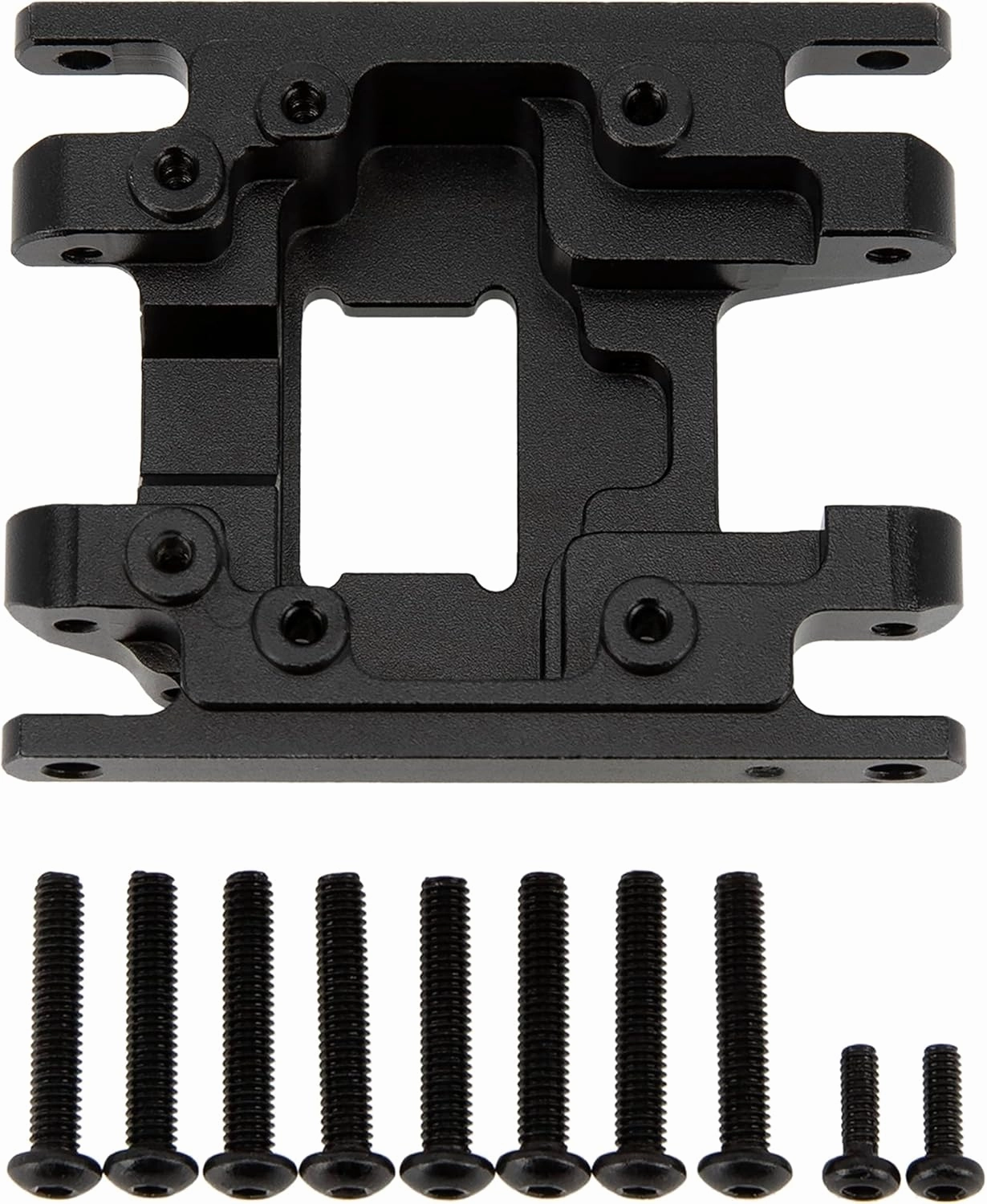 MEUS RACING TRX4M Skid Plate Transmission Plate for TRX4M Defender, Bronco etc.,Black
