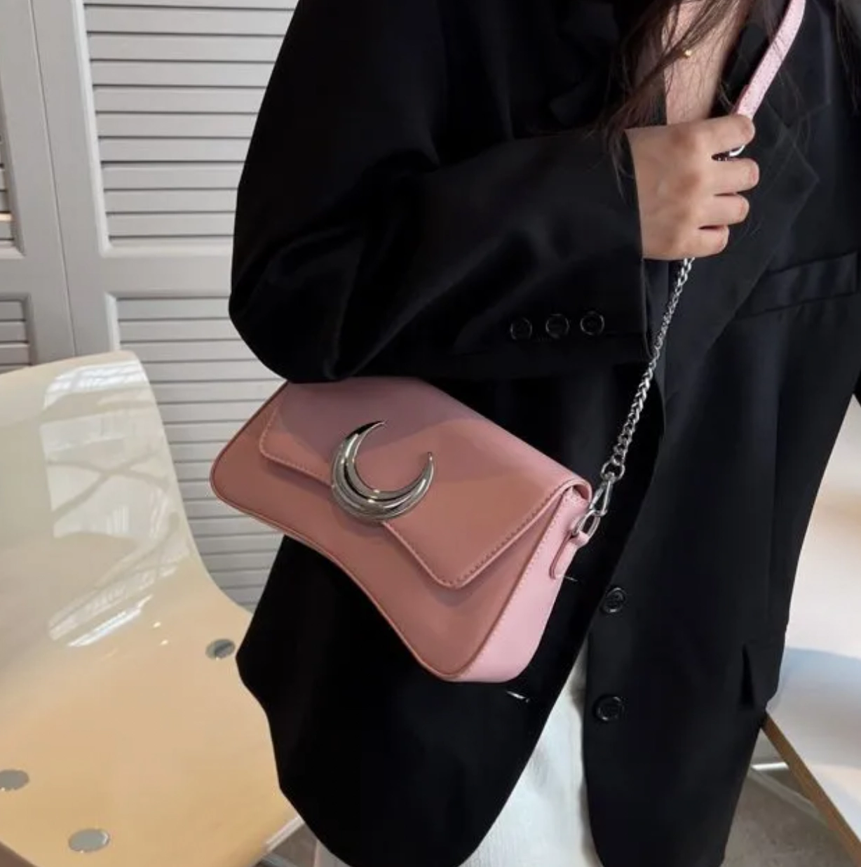 Moonlight Crossbody Peach Toned