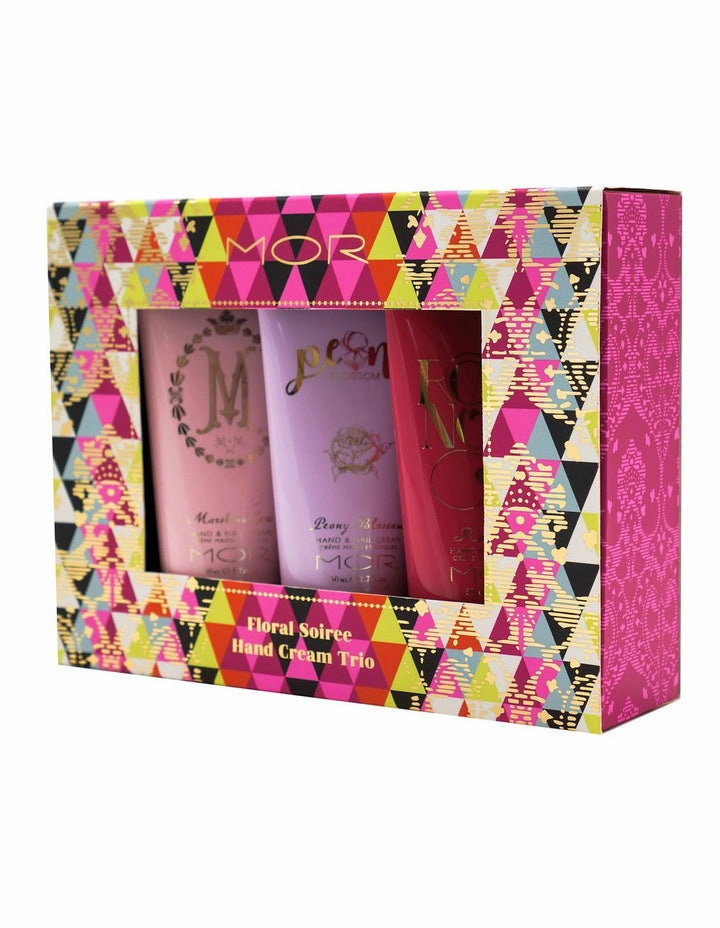 MOR Boutique - Floral Soiree Hand Cream Trio