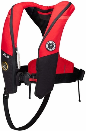 Mustang Survival Atlas 190 DLX Life Jacket Red/Black