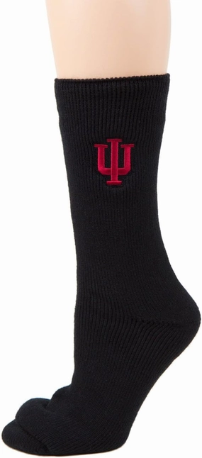 NCAA Indiana Hoosiers Thermal Sock Bag, Black/Red, One Size