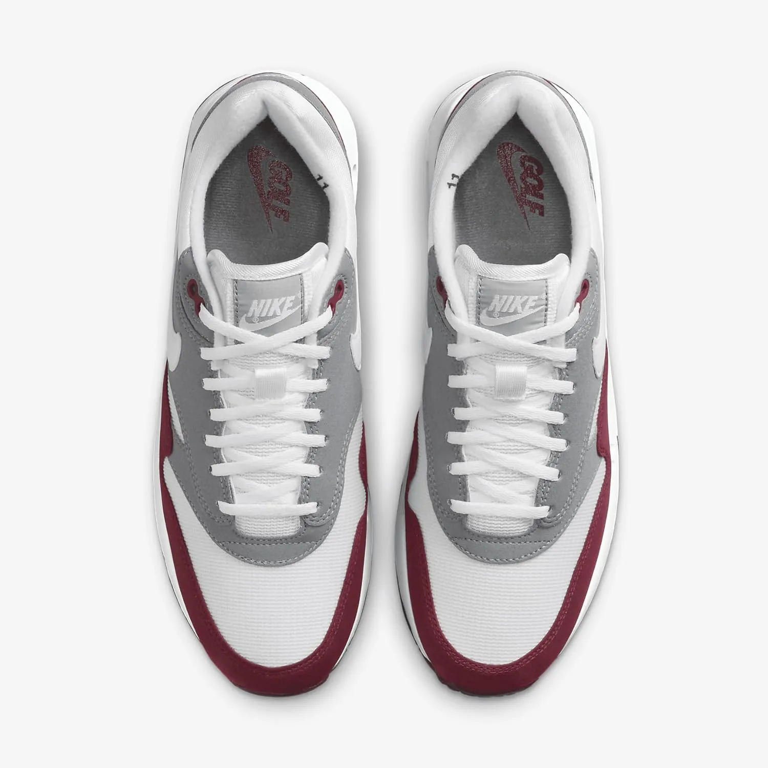 Nike Air Max 1 '86 OG G Men's Golf Shoes (DV1403-600, Team Red/Cool Grey/Black/White)