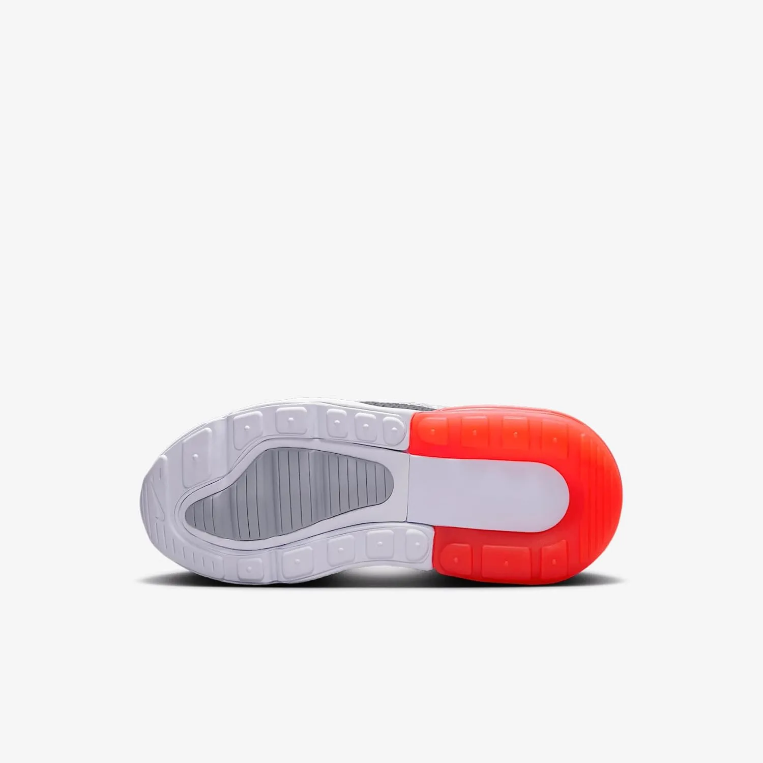 Nike Air Max 270 Little Kids' Shoe (AO2372-039, Wolf Grey/Anthracite/Bright Crimson/White)