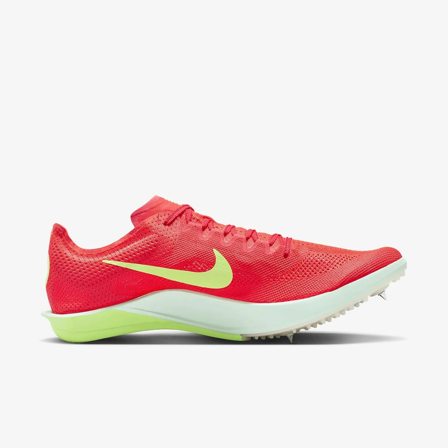 Nike Dragoy 2 Track & Field Distance Spikes (FD8413-600, Bright Crimson/Hyper Crimson/Lime Blast/Cave Purple)