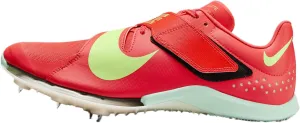 Nike Long Jump Elite Track & Field Jumping Spikes (FZ9326-600, Bright Crimson/Lime Blast/Mint Foam/Washed Coral) Size 7.5