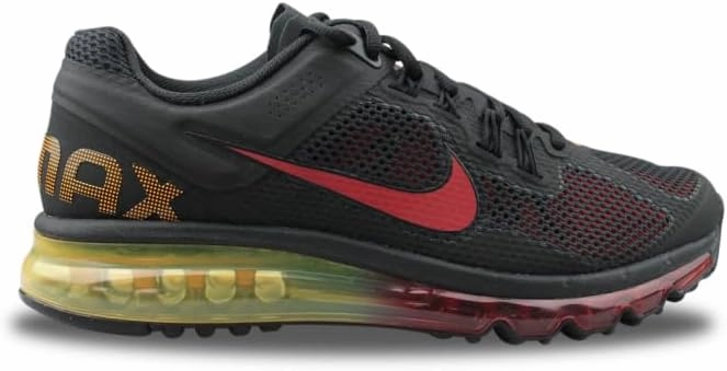 Nike Air Max 2013 Men's Shoes (HF3660-002, Black/Laser Orange/University Red)