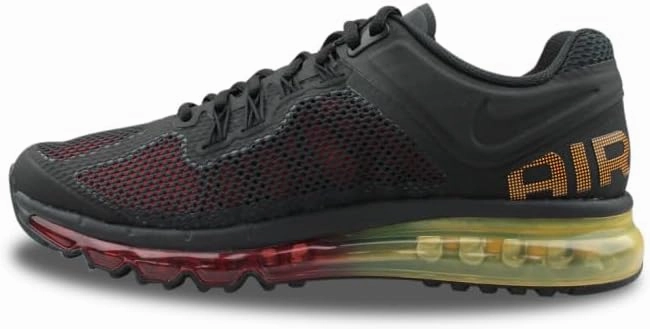 Nike Air Max 2013 Men's Shoes (HF3660-002, Black/Laser Orange/University Red)