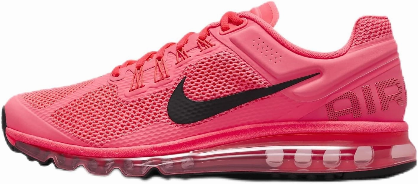 Nike Air Max 2013 Men's Shoes (HF3660-600, Hot Punch/Bright Crimson/Black) Size 11.5