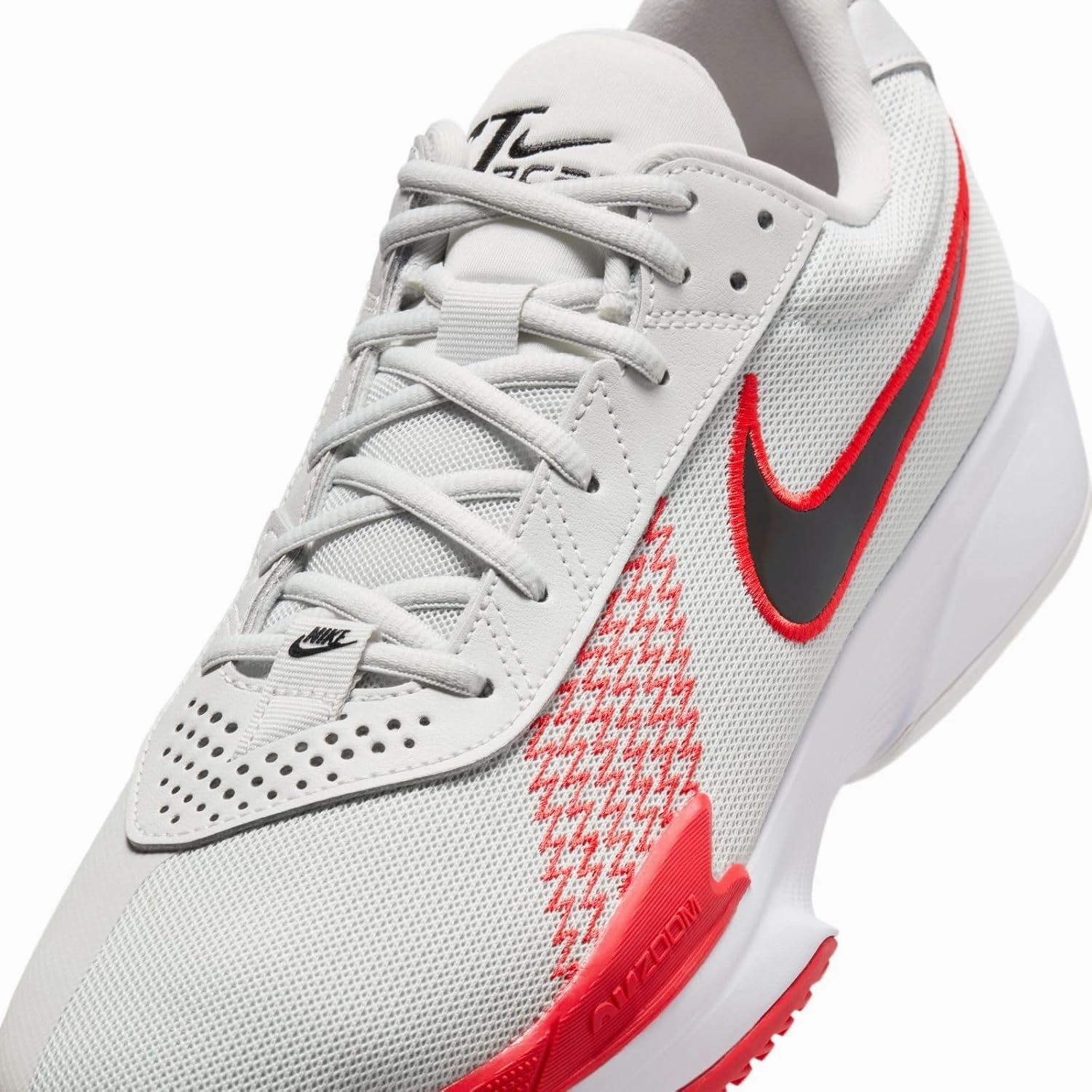 Nike G.T. Cut Academy Basketball Shoes (FB2599-013, Photon Dust/Light Crimson/White/Black)