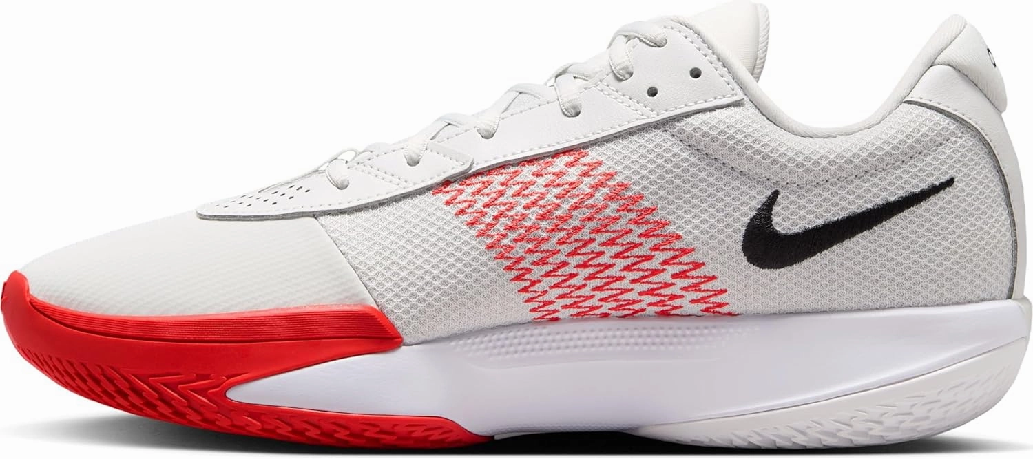 Nike G.T. Cut Academy Basketball Shoes (FB2599-013, Photon Dust/Light Crimson/White/Black)