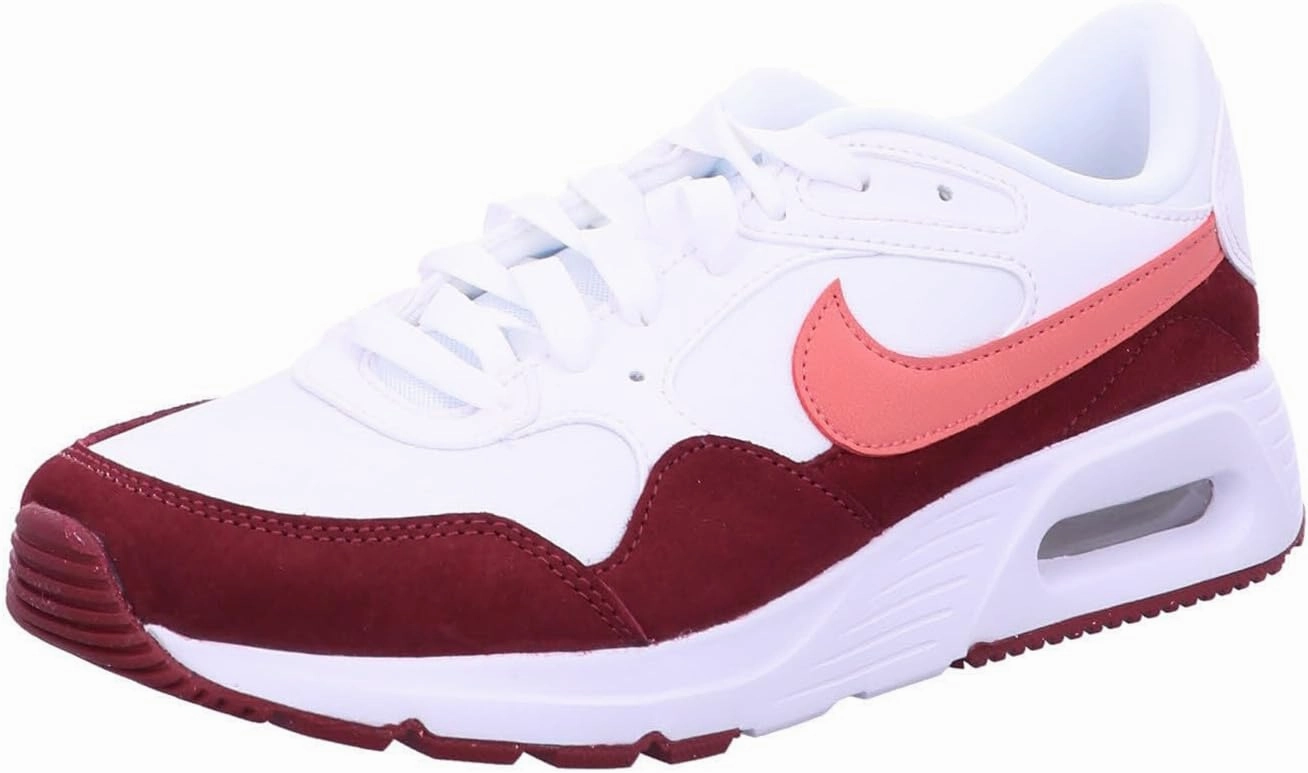 Nike Women's Sports Low Top Shoes, White Adobe Team Red, 10