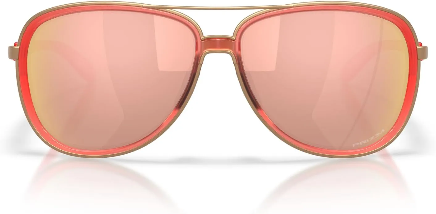 Oakley Women's Oo4129 Split Time Aviator Sunglasses