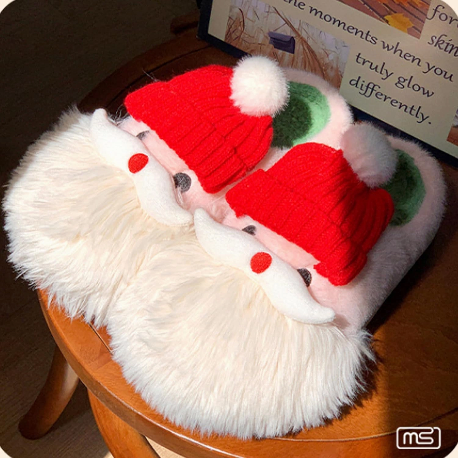 Odd clown couple cotton slippers female new winter net red men's cotton shoes indoor home wear thick bottom heightened