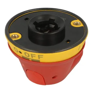 OHY45J6 | 1SCA022380R8930 | ABB RED/Yellow Pistol Handle 6MM Diameter 45MM Long IP65
