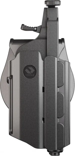 Orpaz T40 Light Bearing Holster, Adjustable and Modular Holster with Flashlight Fits Most Pistols and Most Lights, Lasers, Sights and Optics