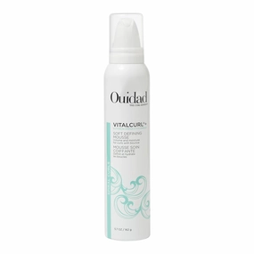 Ouidad VitalCurl  Curl Defining Mousse, Lightweight Hair Foam, Styler for Soft, Touchable Hold, Adds Shine, Bounce & Volume, For Spiral Curls