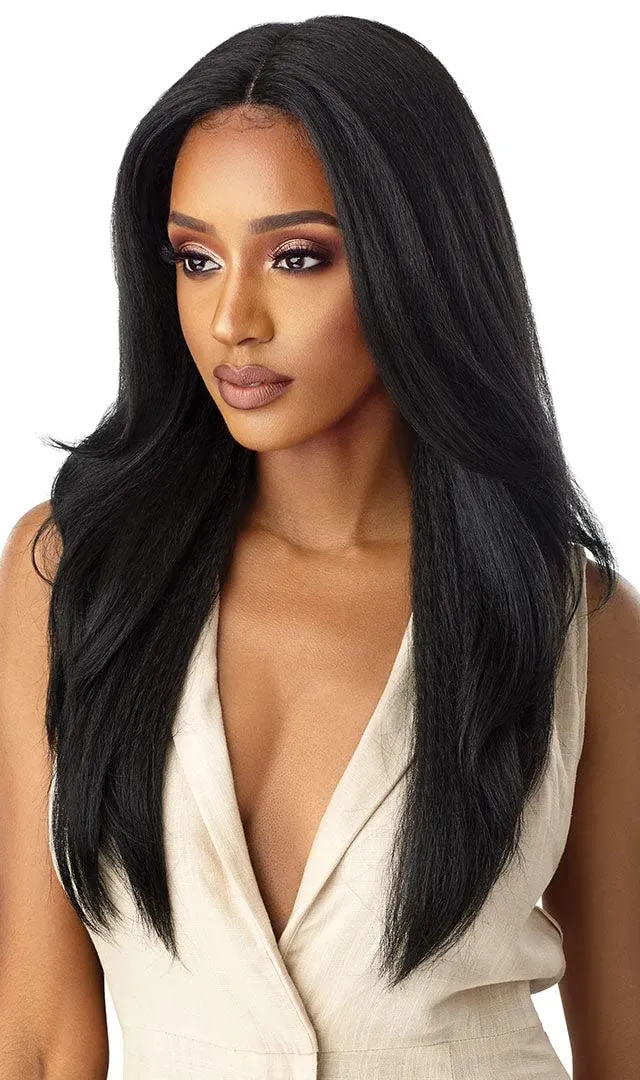 Outre Neesha Soft & Natural Synthetic Swiss Lace Front Wig NEESHA 203 (DRFF2/HAZ)