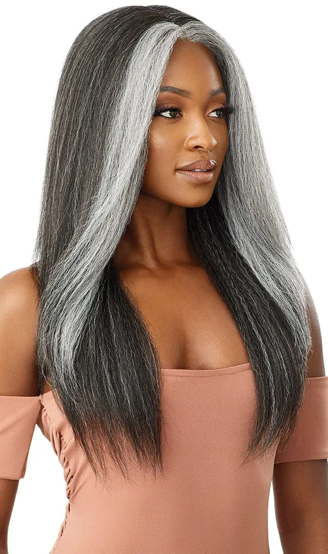 Outre Neesha Soft & Natural Synthetic Swiss Lace Front Wig NEESHA 203 (DRFF2/HAZ)