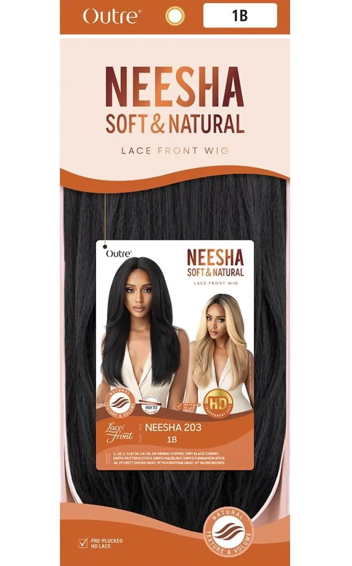 Outre Synthetic Lace Front Wig (Soft & Natural) - NEESHA 203 (Color:DRSIECP)