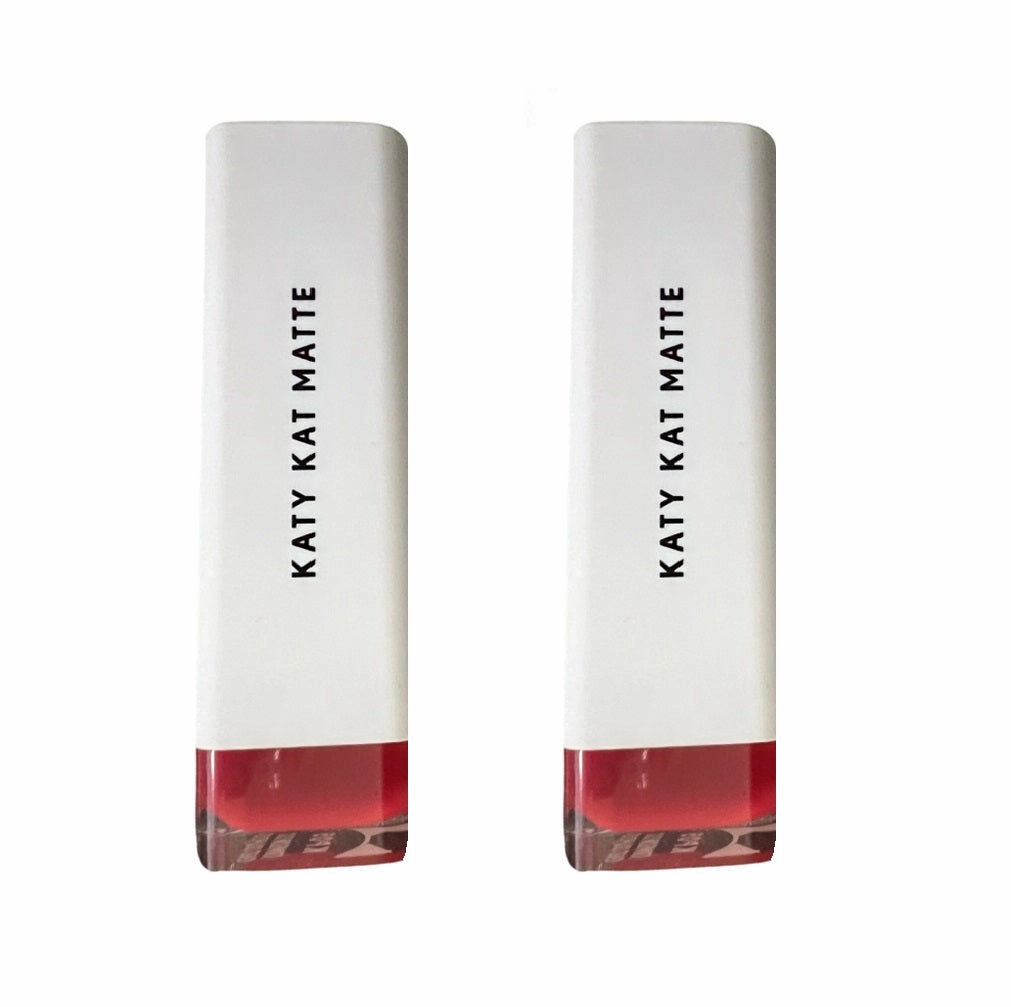 Pack of 2 CoverGirl Katy Kat Matte Lipstick, Crimson Cat KP05
