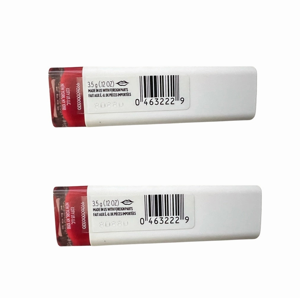 Pack of 2 CoverGirl Katy Kat Matte Lipstick, Crimson Cat KP05