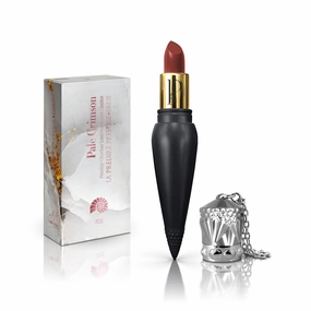 Pale Crimson Prestige Obsidian Solid Pink Velvet Lipstick