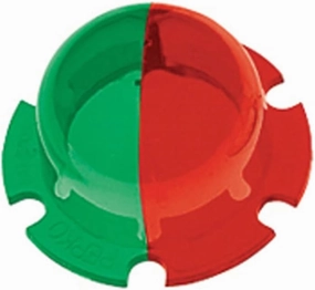 Perko 0297DP0LNS 112.5° Lens for Bi-Color Lights - Red/Green