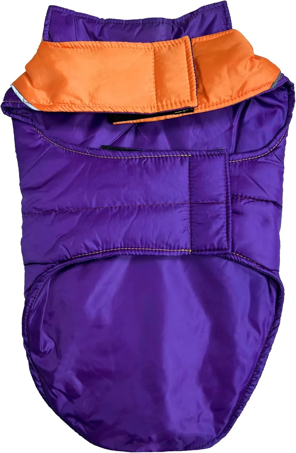 Pets First Collegiate Clemson Tigers Puffer Vest for Dogs & Cats. Size Large. Warm, Cozy, and Waterproof Dog Coat, for Small and Large Dogs/Cats.