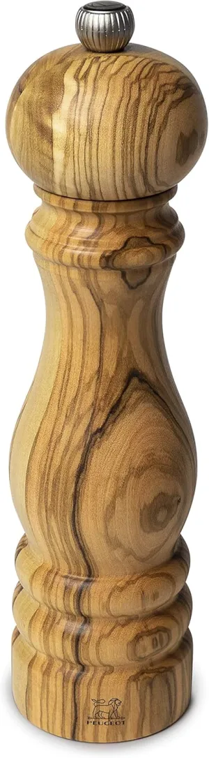Peugeot Paris Olivier Pepper Mill 22cm - 9in Olive Wood