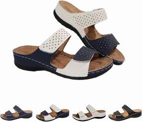 Platform Sandals for Women 2025 Fashion Wedges Casual Comfortable Mid Heels Open Toe Espadrilles Sandals with Arch Support Beach Walking Shoes for Summer Outdoor