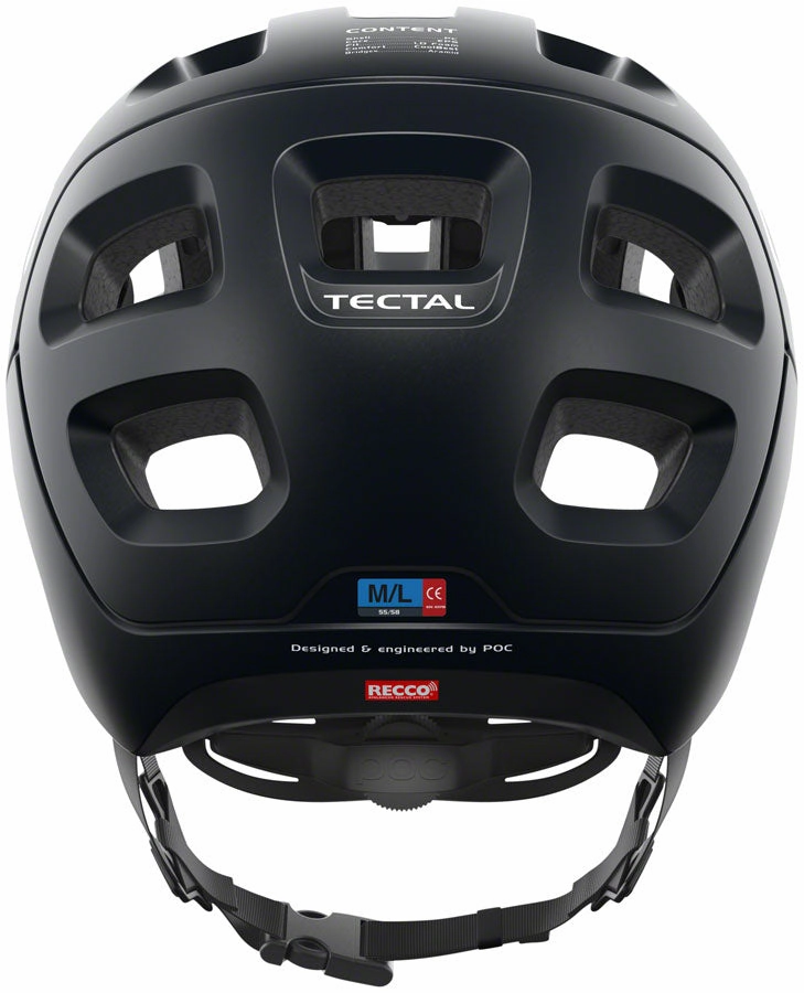 POC Tectal Helmet - Uranium Black Matte, Small