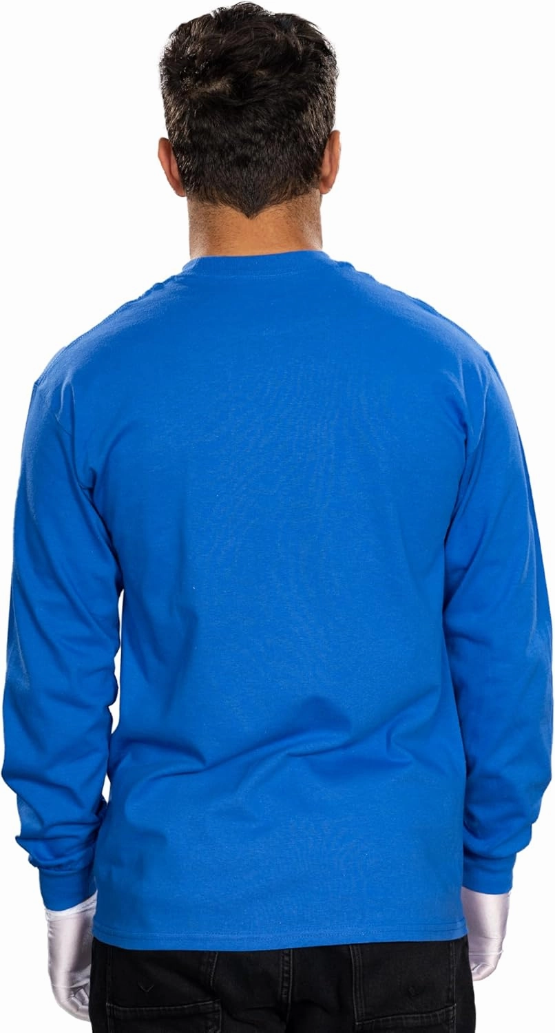 Power Rangers Adult Unisex Mighty Long Sleeve Halloween Costume Cosplay T-Shirt