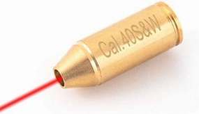 Premium Build, Cal .40S&W Bore Sight BoreSighter Laser Red Dot in-Chamber Cartridge with Red Dot Laser (New Version)
