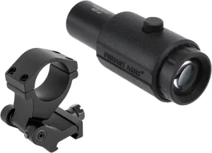 Primary Arms 3X Magnifier for Red Dot Sights - Long Eye Relief, Gen IV
