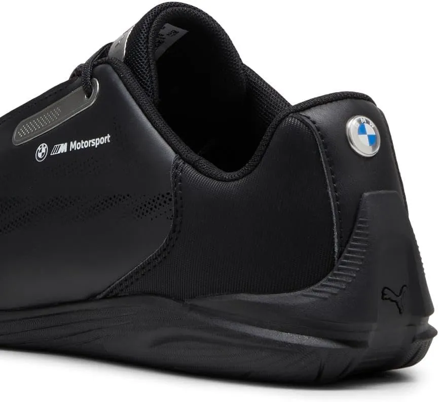 PUMA Men's BMW Motorsport Drift Cat Decima Shoes, Black-Pop Red-White, 9