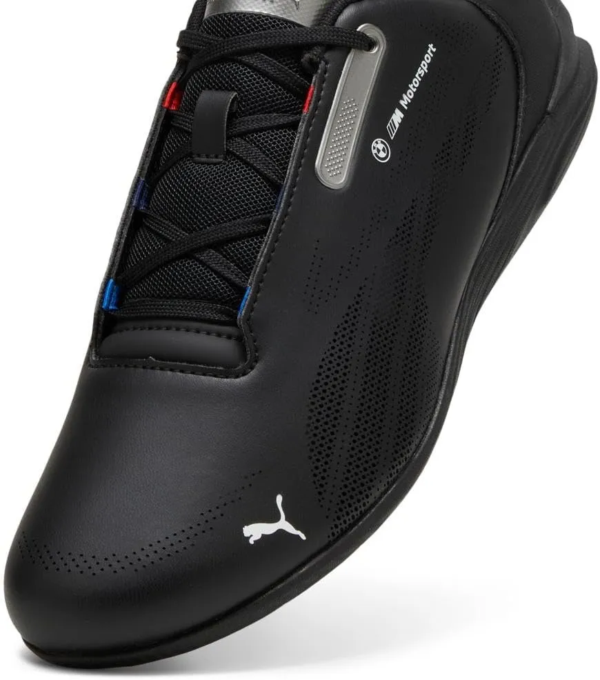 PUMA Men's BMW Motorsport Drift Cat Decima Shoes, Black-Pop Red-White, 9