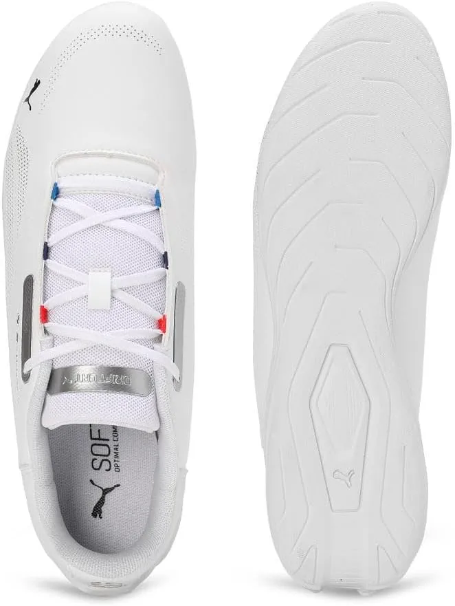 PUMA Men's BMW Motorsport Drift Cat Decima Shoes, Black-Pop Red-White, 9