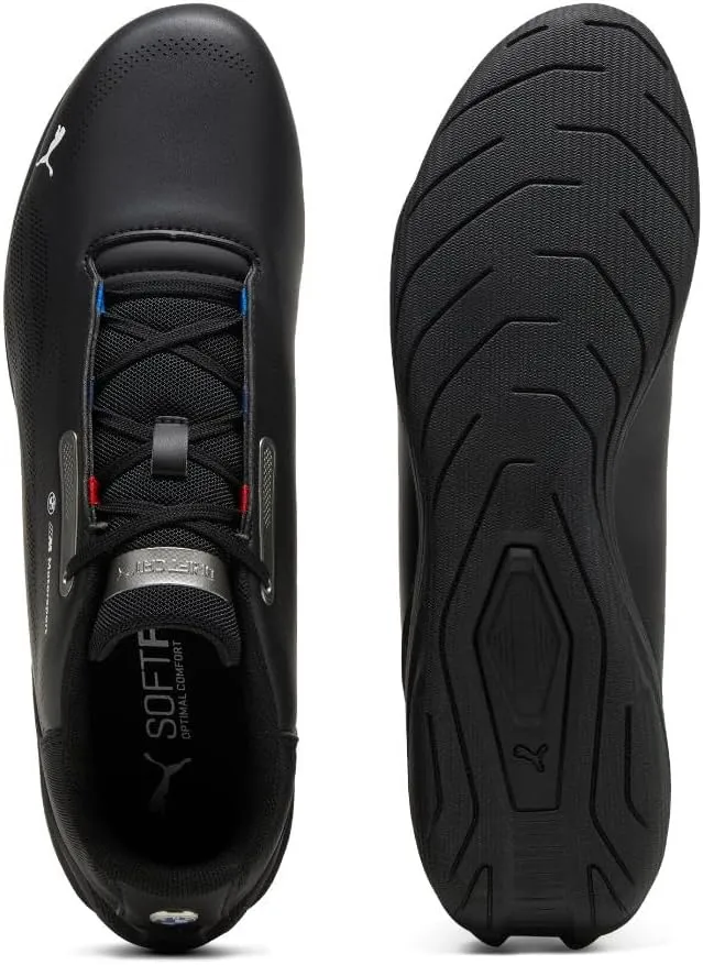 PUMA Men's BMW Motorsport Drift Cat Decima Shoes, Black-Pop Red-White, 9