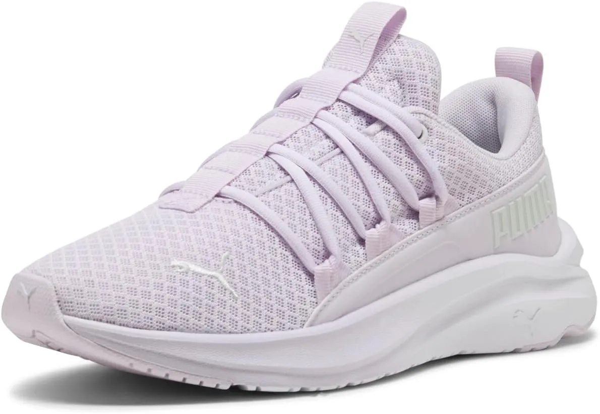 PUMA Women's Softride One4all Cross Training Shoes, Lilac Frost-Feather Gray-White, 8, 8