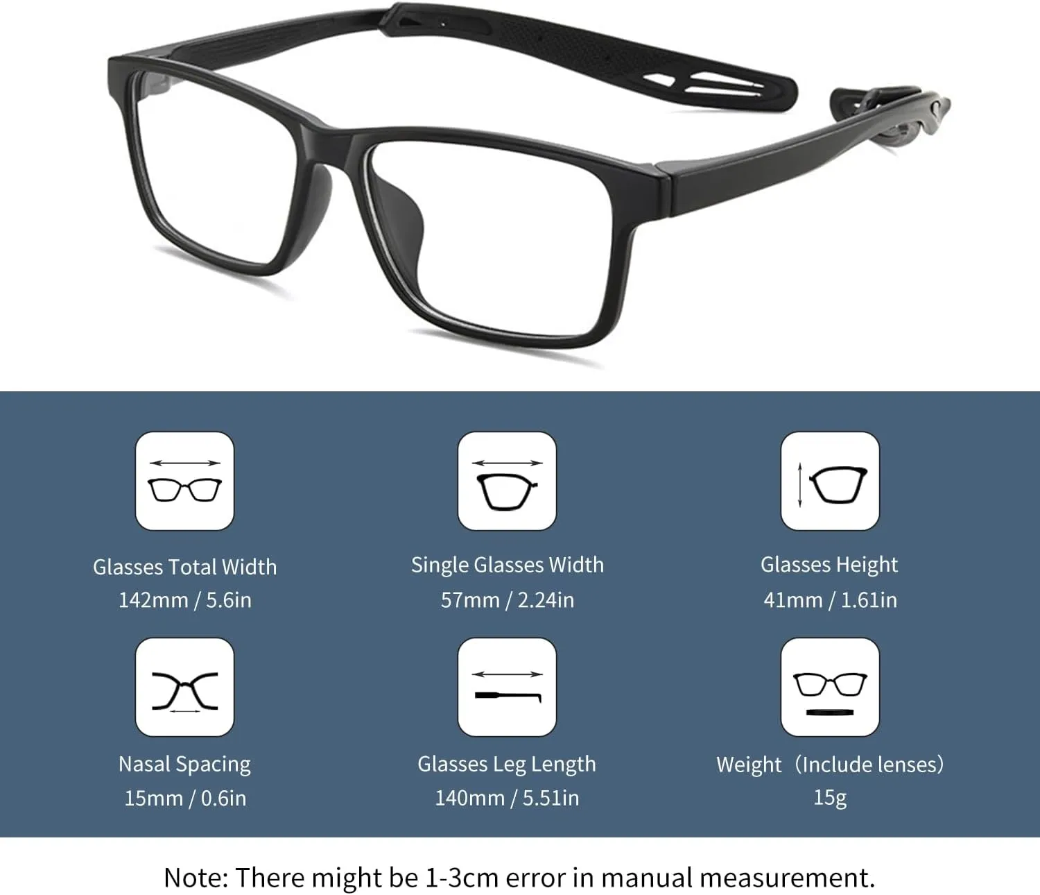 Racquetball Goggles Sports Goggles Safety Glasses for Pickleball Basketball Football Eyewear Anti Shock Absorption