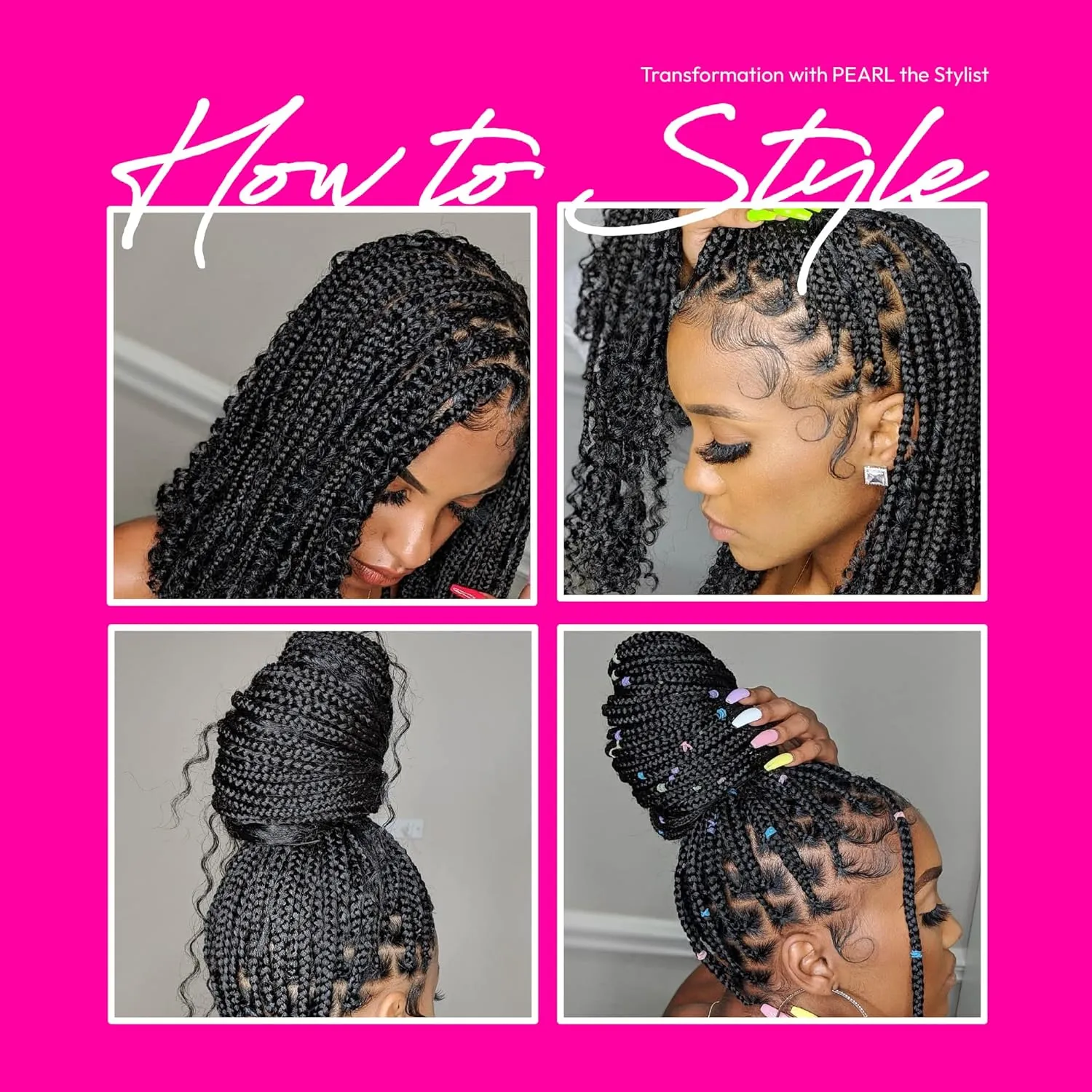 Red by Kiss Braiding Gel Extreme Hold Styler Fixer for Box Braids & Cornrows, Hydrating, Conditioning, Long-Lasting Frizz Control, 4C Moisturizing, Nourishing High Shine (16 fl. oz.)