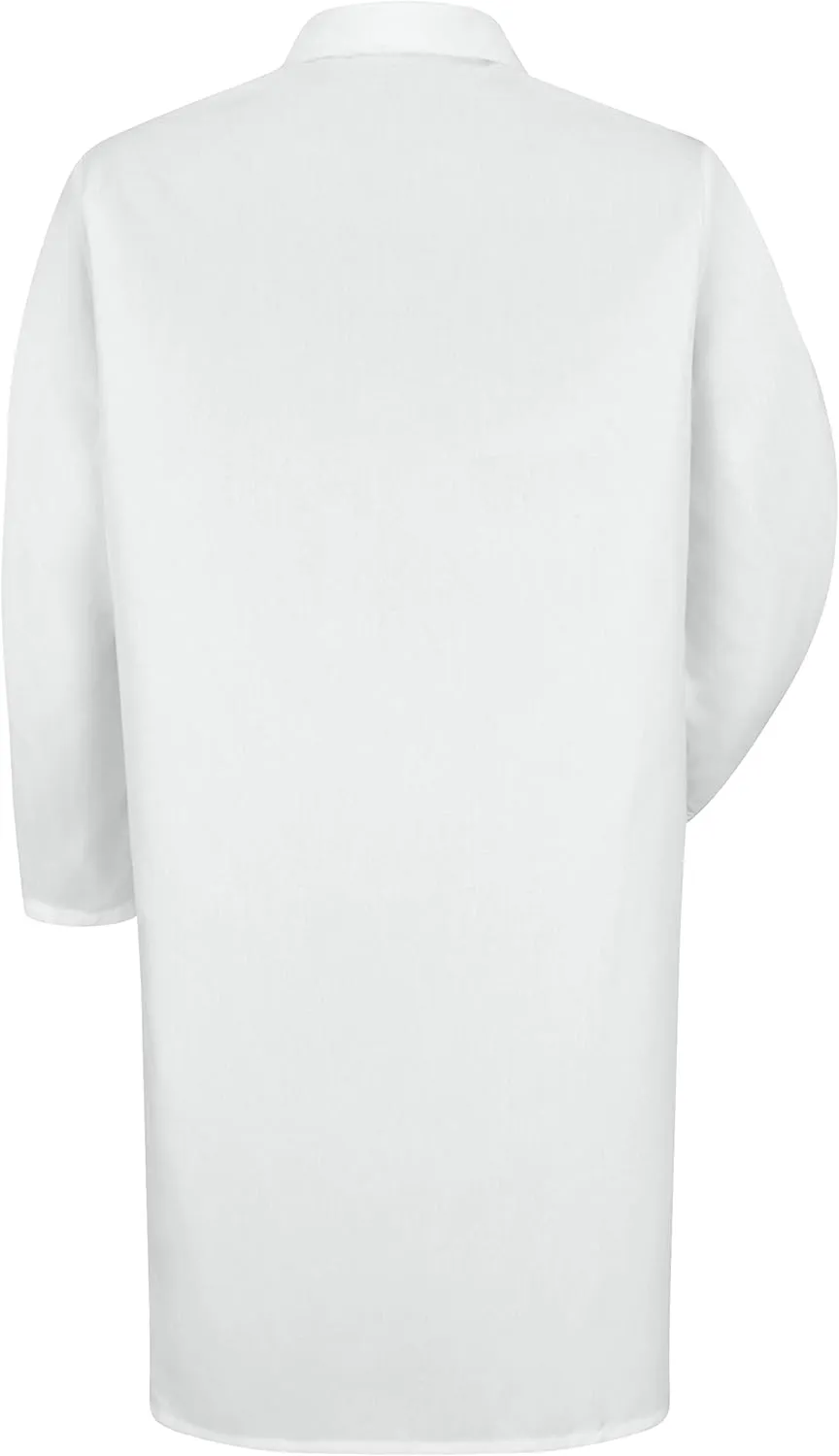 Red Kap Men's Exterior Pocket Lab Coat
