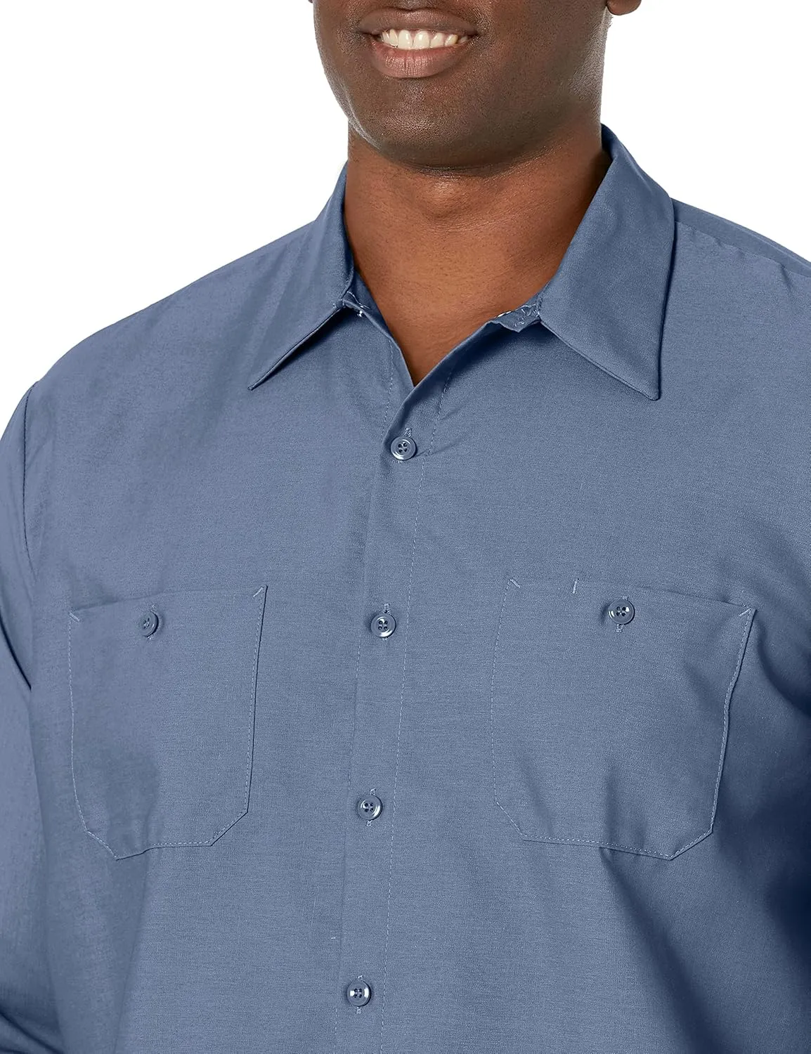Red Kap Men's Industrial Long Sleeve Work Shirt
